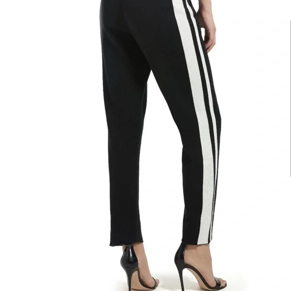 ATM Cashmere Blend Jacquard Stripe Sweater Pant - Picture 2 of 10